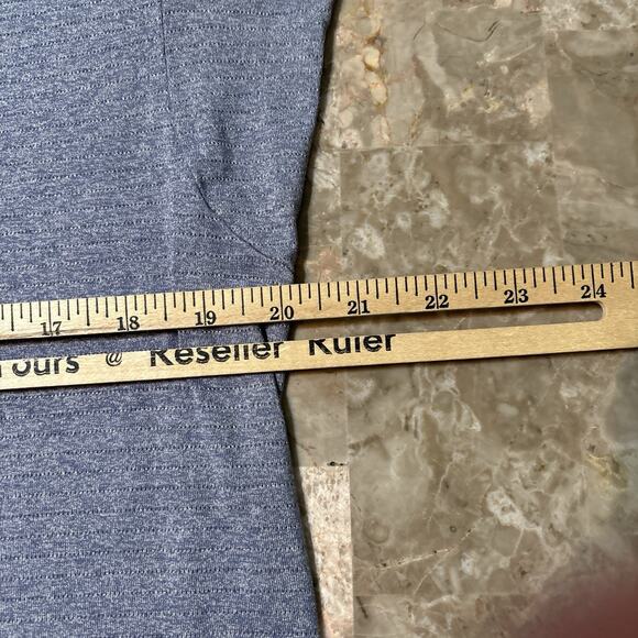 Lululemon Shirt Mens Large License To Train Blue Long Sleeve Drysense Gym - Picture 3 of 9